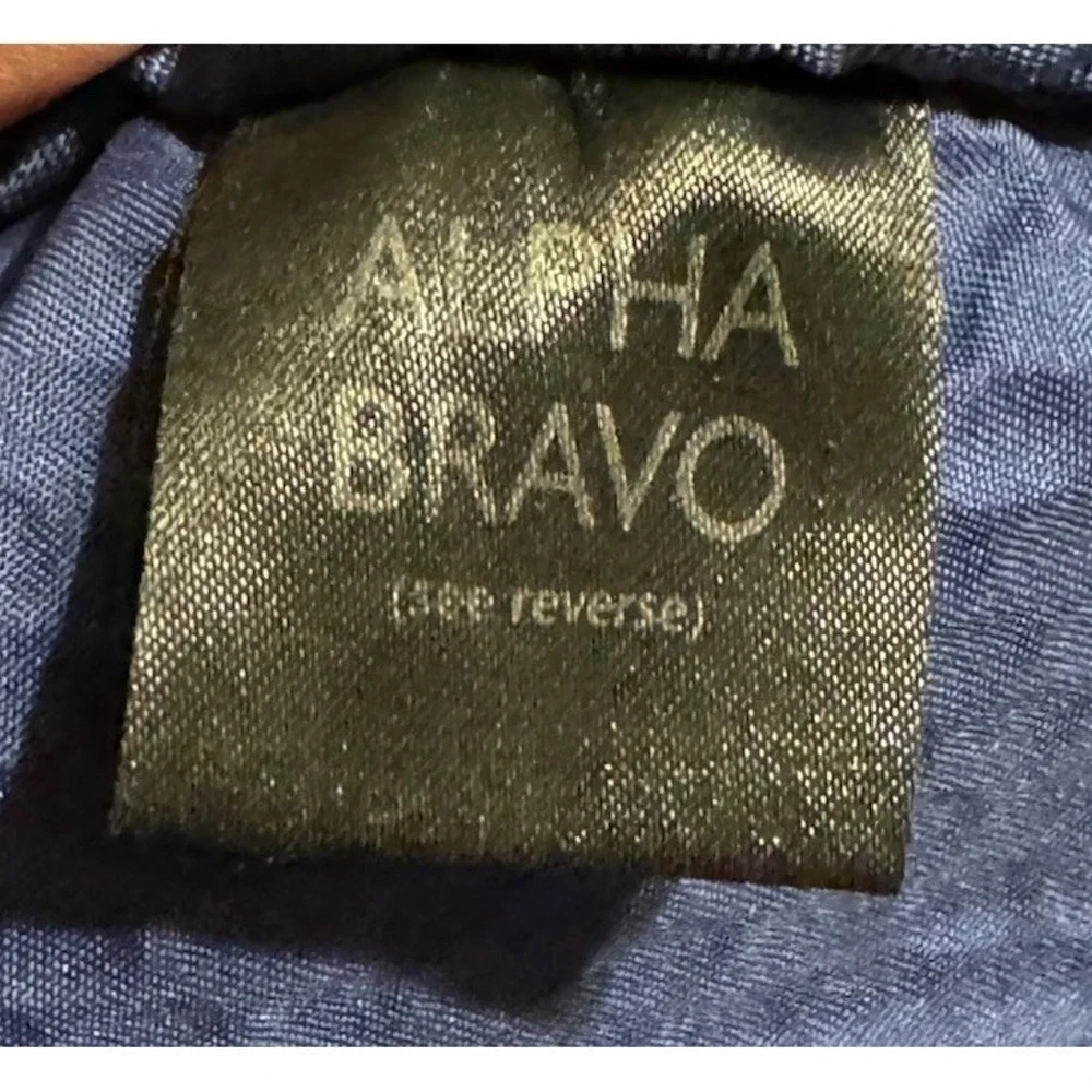Tumi Alpha Bravo Blue Ballistic Nylon Laptop Travel Backpack Carry On Bag Rare